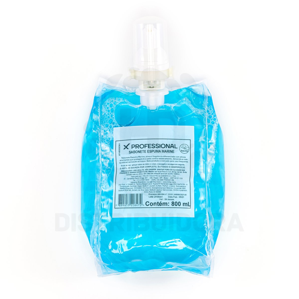 Sabonete Espuma Marine Xprofessional  6x 800 Ml