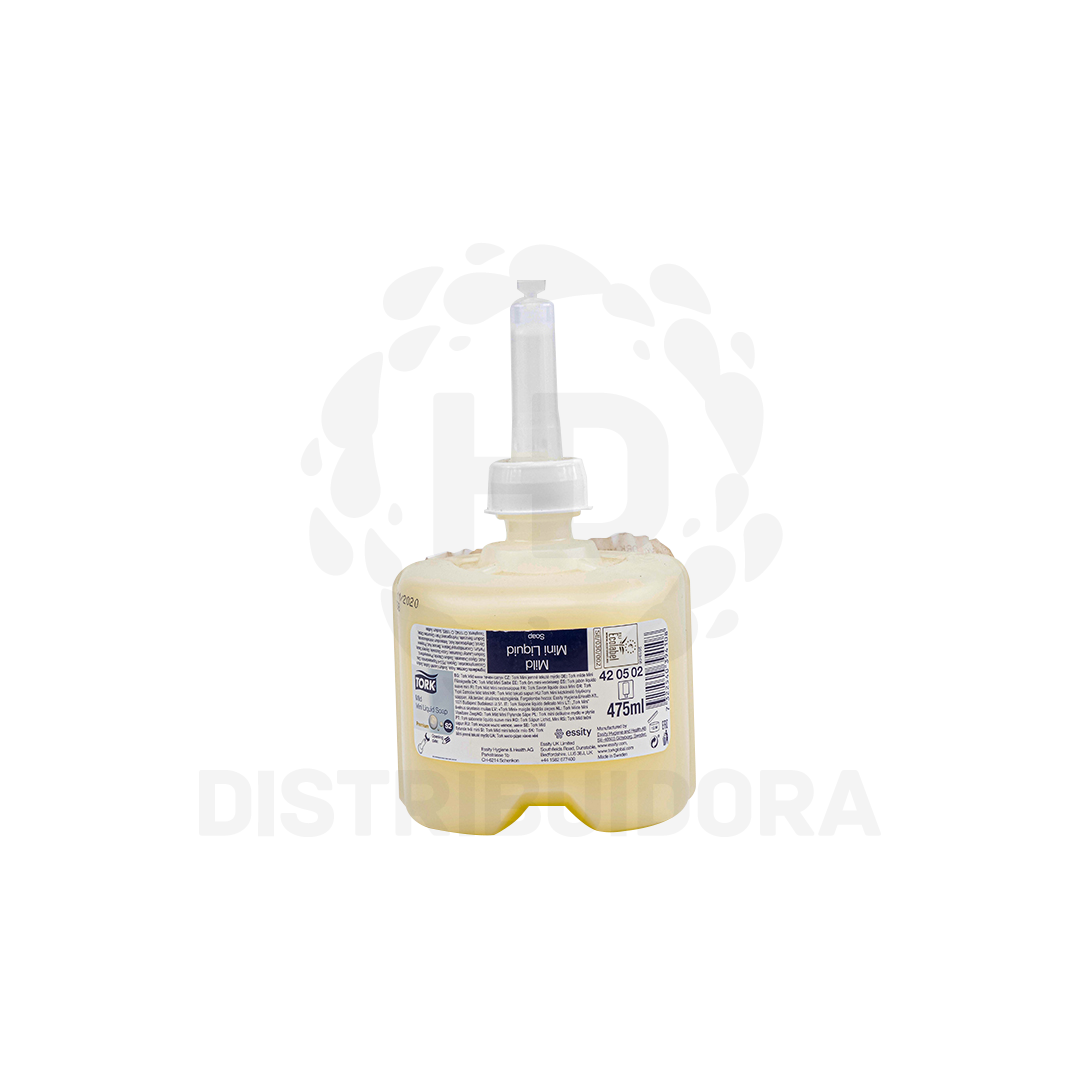 Tork Sabonete Líquido Suave Mini 8 Frascos De 475 Ml