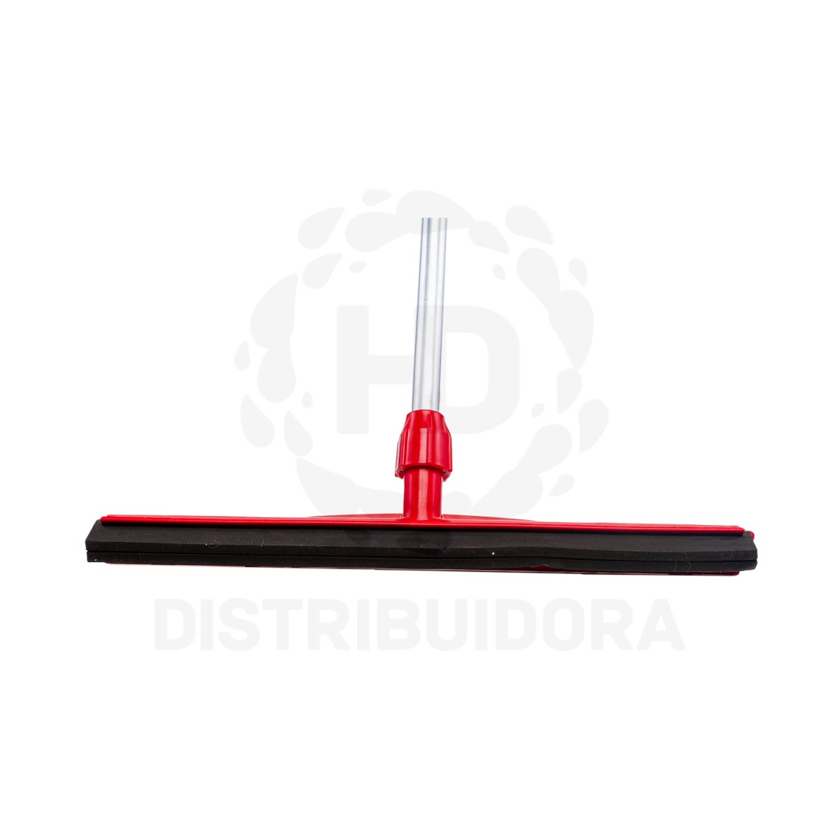 Rodo Plástico Vermelho Com Borracha Dupla - Image 4