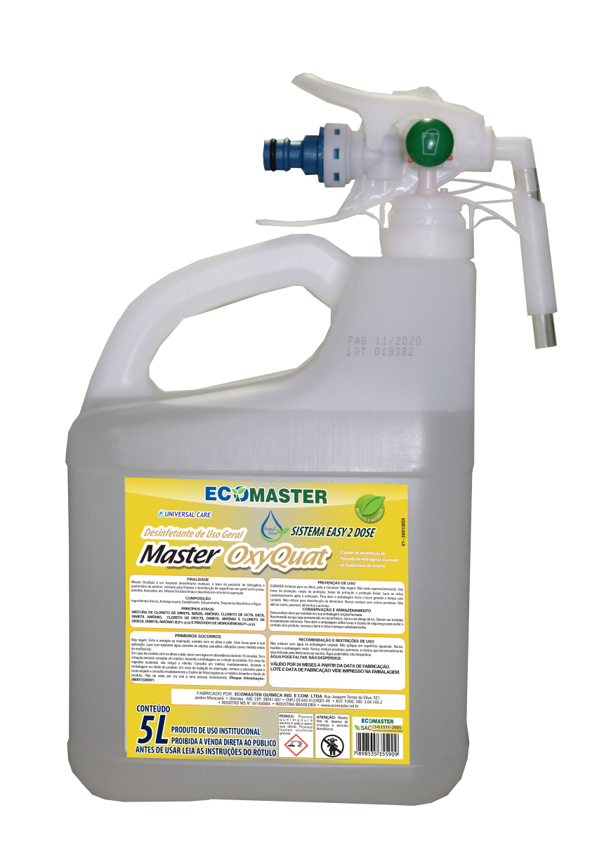 Master OxyQuat Easy 2 Dose 5L