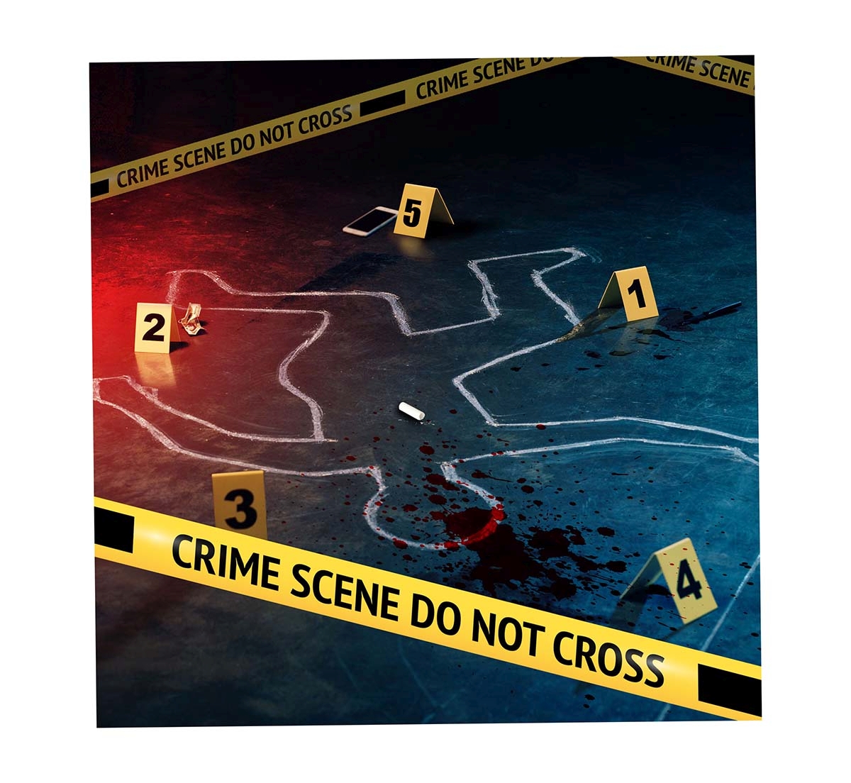 Decoração “Cena do Crime” kit