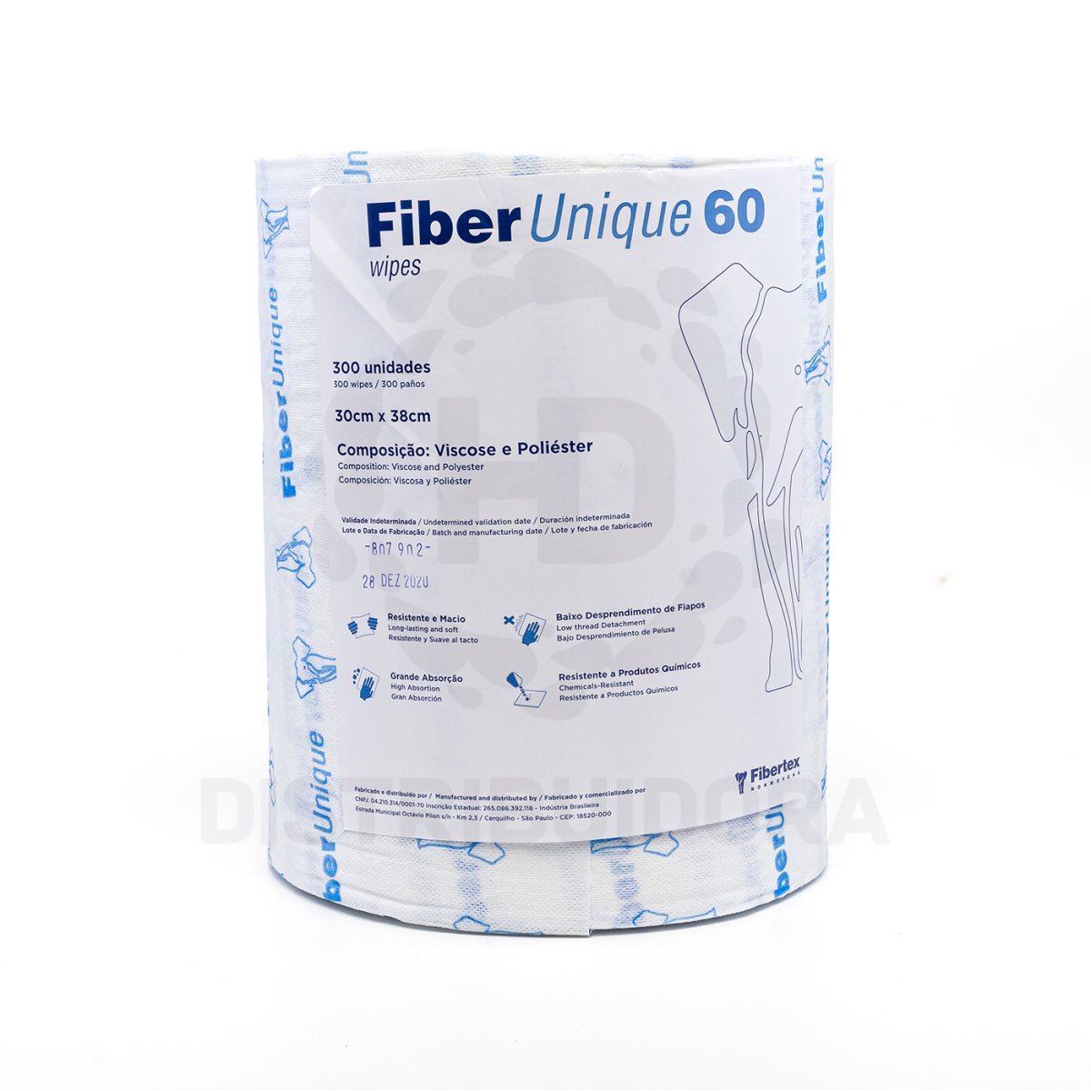 Fiberunique 60 – Rolo Opções 300 / 600 Panos