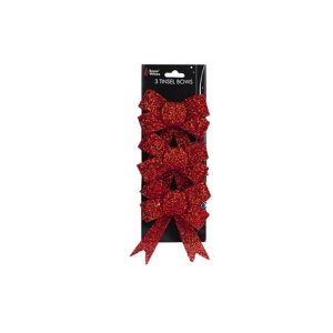 3 Laços cor Vermelho brilhante