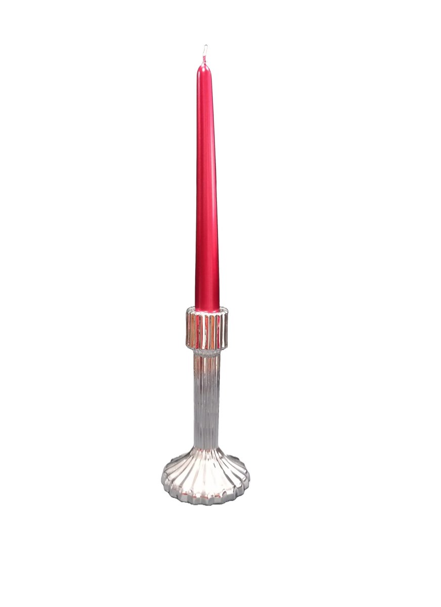 Vela castiçal “tappered” Vermelho 24.5 - Image 2