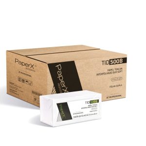 Papel Toalha Interfolhado Duo Soft Folha Dupla TID500B