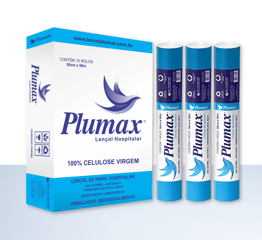 Lençol Hospitalar Plumax (70 X 50) – Caixa