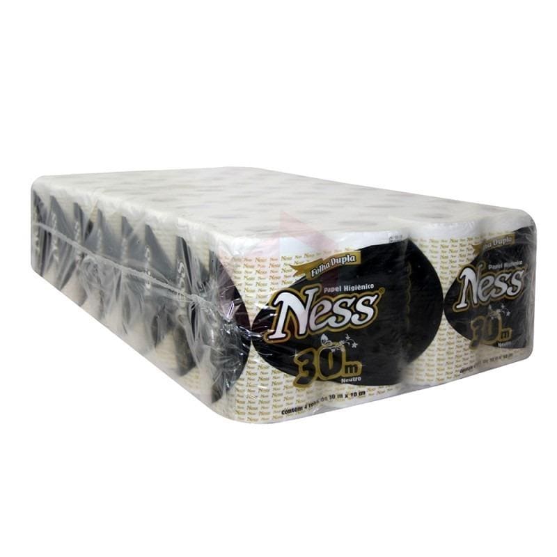 Papel Higiênico Ness 30M (Fardo) – Folha Dupla R$ 1,95 Por Rolinho