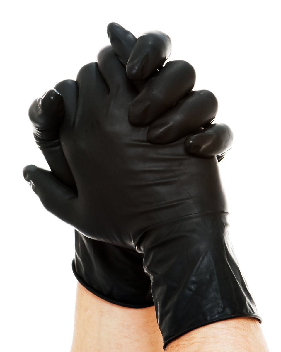 Luva Para Procedimento Nitrilo Black (Supermax) - Image 3