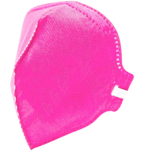 Respirador Descartável Protecface Pff2 Sem  Válvula Rosa