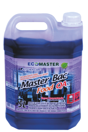 Desinfetante Master Bac Food QA 5L
