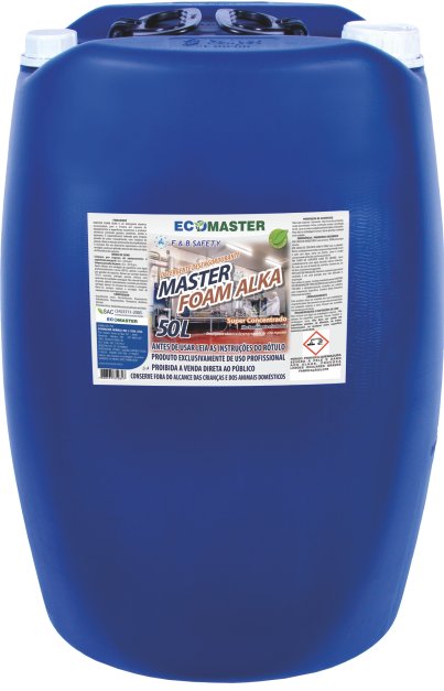Detergente/Desengordurante Master Foam Alka 50L