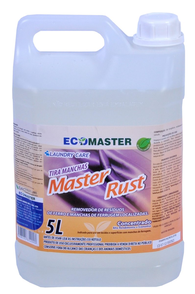 Tira Manchas Master Rust 5L