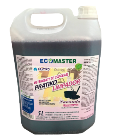 Pratiko Detergente Limpador Lavanda 5L