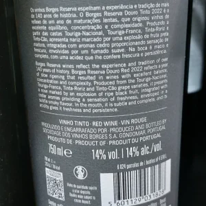 Borges Douro Reserva Tinto 75cl - Vinho Tinto Premium